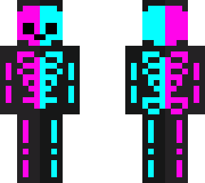 Neon Skeleton Skin